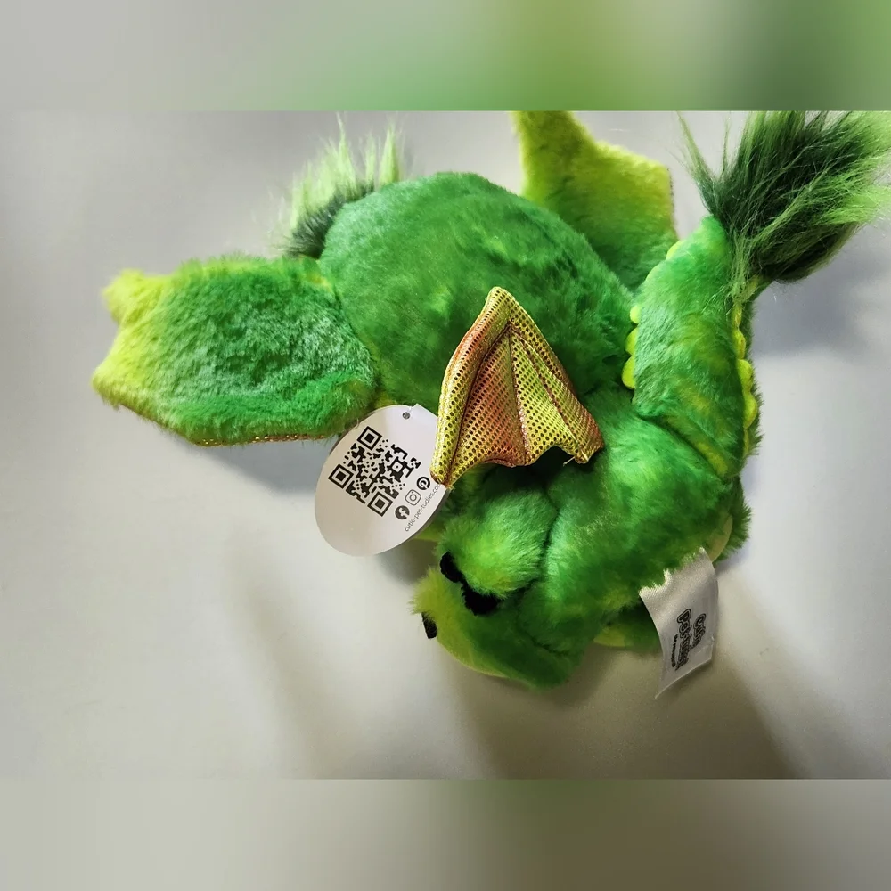 Cutie Pet-tudies Jade Dragon & Clementine Dragon Stuffed Plush Animal - Picture 6 of 13